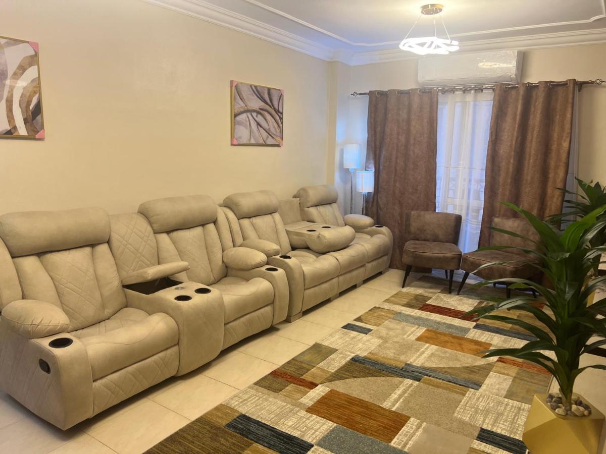 Luxurious Vip Apartment In Madinaty Furnished With High End Hotel Furniture Eksteriør billede