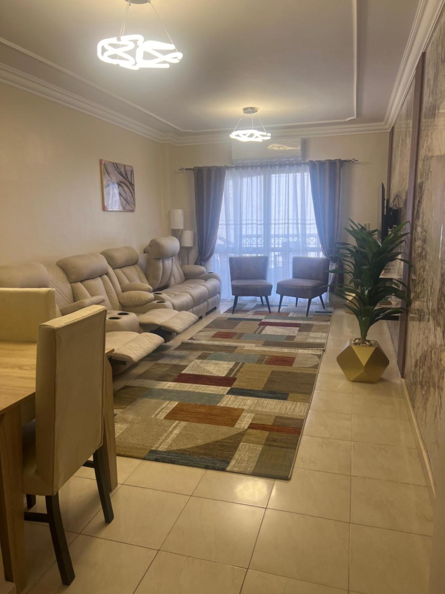Luxurious Vip Apartment In Madinaty Furnished With High End Hotel Furniture Eksteriør billede